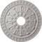 Ekena Millwork Warsaw Ceiling Medallion (Fits Canopies up to 3 1/2"), 18"OD x 3 1/2"ID x 1 3/8"P, Ultra Pure White CM18WAUWF - alternate 1